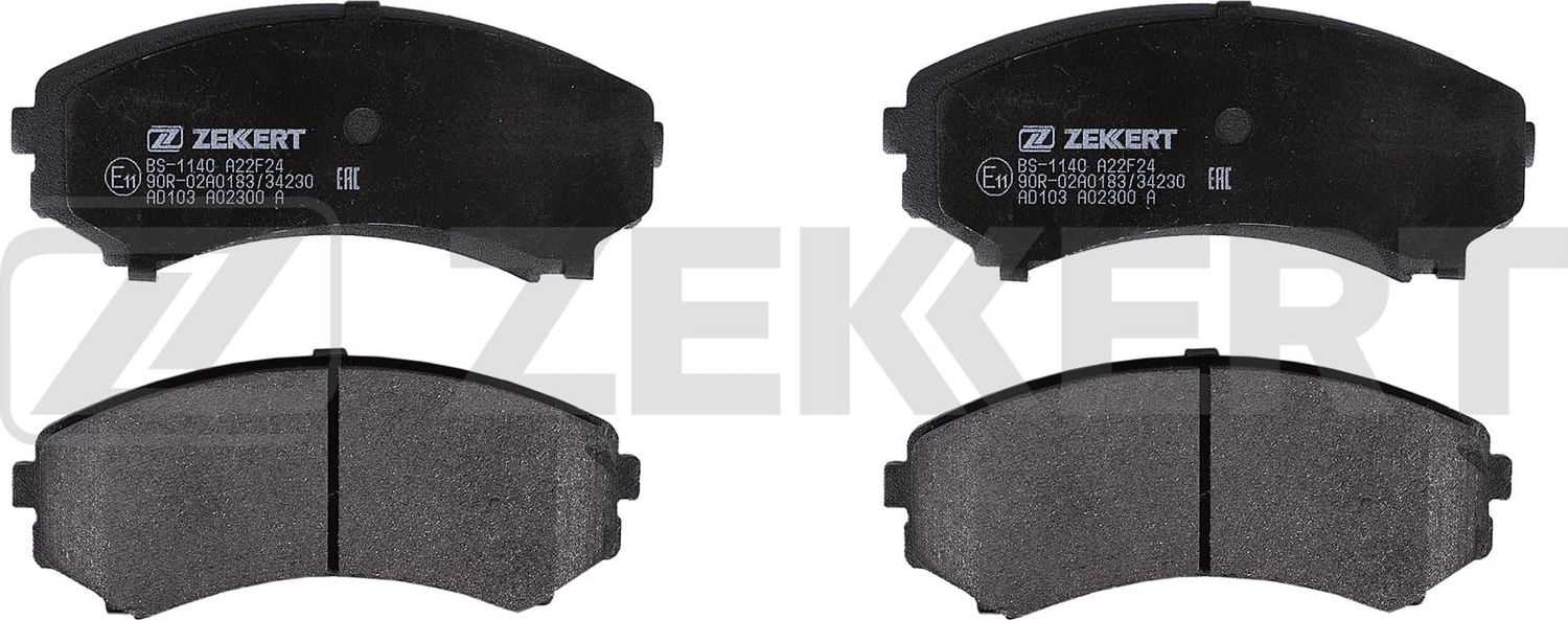 Тормозные колодки Zekkert. Артикул BS-1140