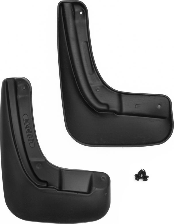 Брызговики Frosch (в пакете) задняя пара для Skoda Rapid 2012-2020. Артикул NLF.45.15.E10