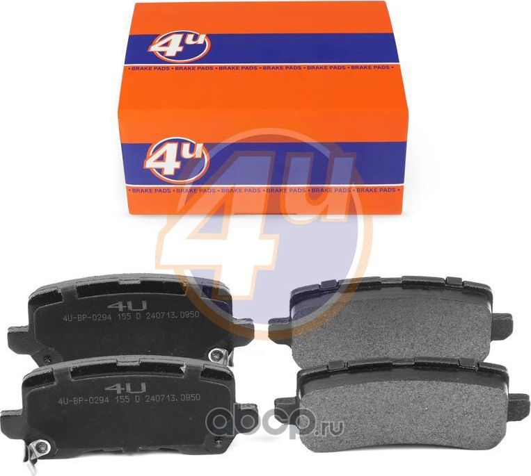 КОЛОДКИ ЗАД ACURA MDX (YD_) TLX (4U). Артикул 4UBP0294