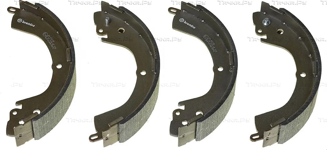 Тормозные колодки Brembo ESSENTIAL LINE для Mitsubishi L200 IV 2005-2015. Артикул S 54 514