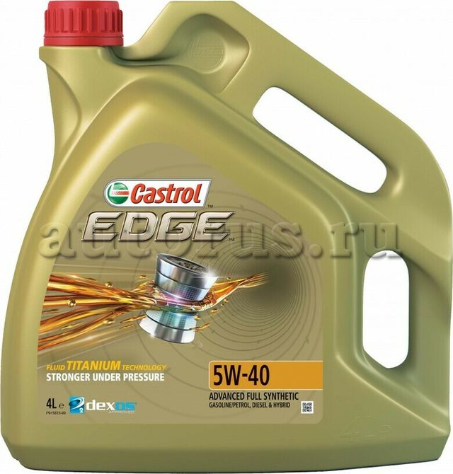 Castrol EDGE 5w40 Titanium С3 FST 4л. Моторное масло для легковых автомобилей. Артикул 157B1C