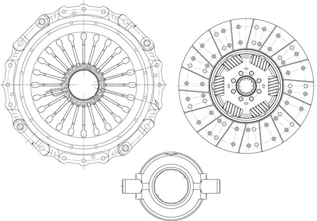 Сцепление (комплект) (в сборе) Trialli. Артикул FR 0725