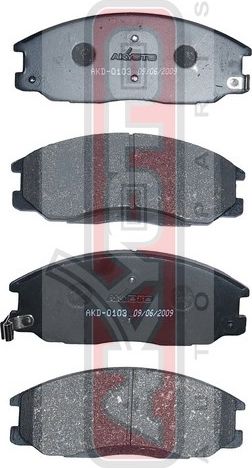 Тормозные колодки Akyoto Packing AKYOTO. Артикул AKD-0103
