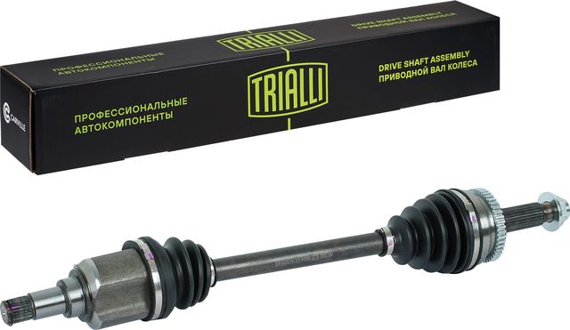 Полуось (привод в сборе, приводной вал) Trialli передняя левая для Changan CS35 2014-2026. Артикул AR 1302