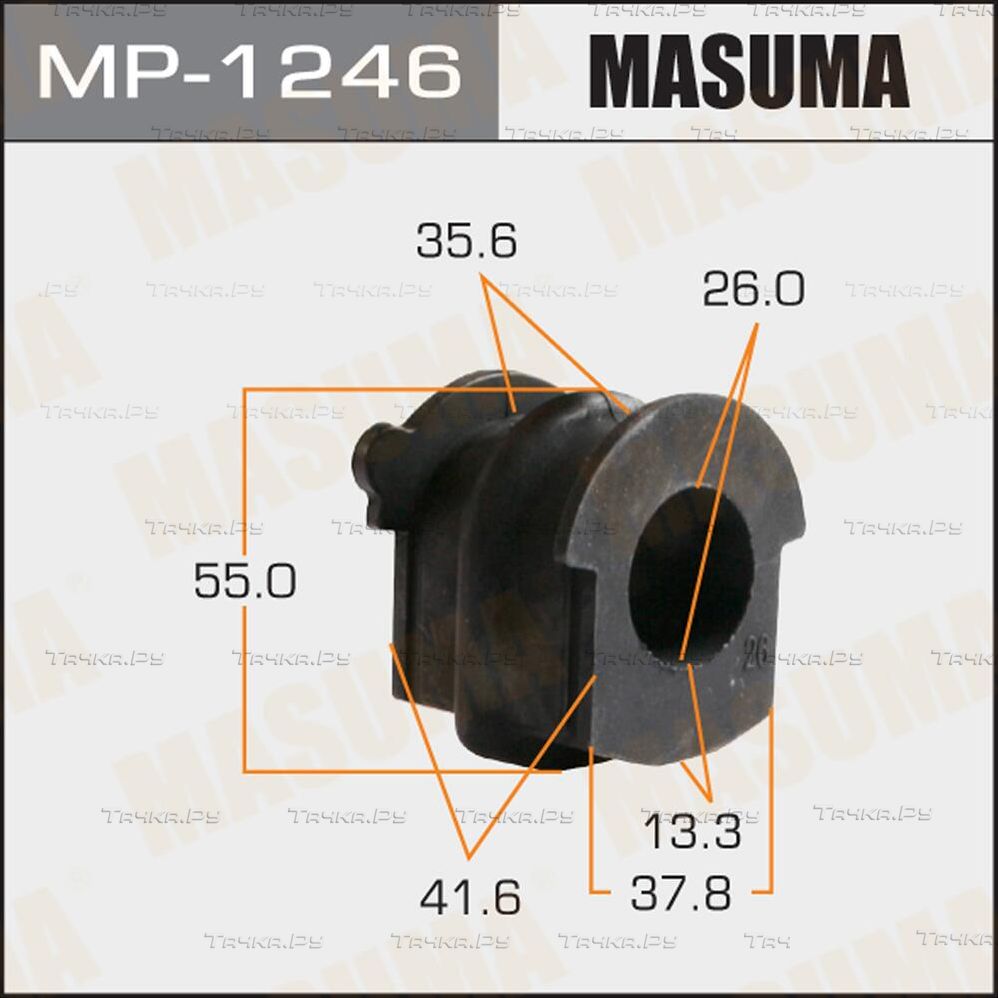 Втулки стабилизатора Masuma задние для Nissan Murano Z52 2016-2026. Артикул MP-1246
