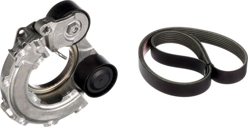 Приводной ремень поликлиновой с роликами (комплект) Gates Micro-V® UNIQUE FIT. Артикул K017PK1065XS