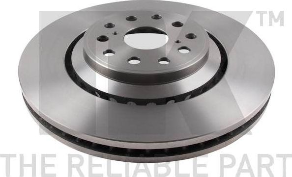 Тормозной диск NK передний правый для Lexus LS V 2017-2026. Артикул 2045147