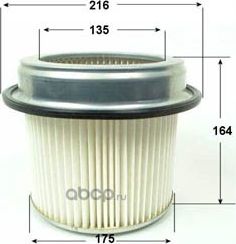 Фильтр воздушный (VIC). Артикул A343