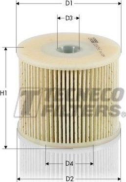 Топливный фильтр  Tecneco Filters. Артикул GS0479E