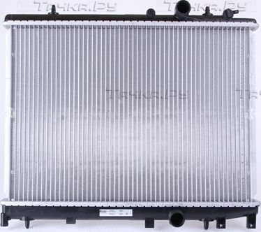 Радиатор охлаждения двигателя Nissens. Артикул 63504