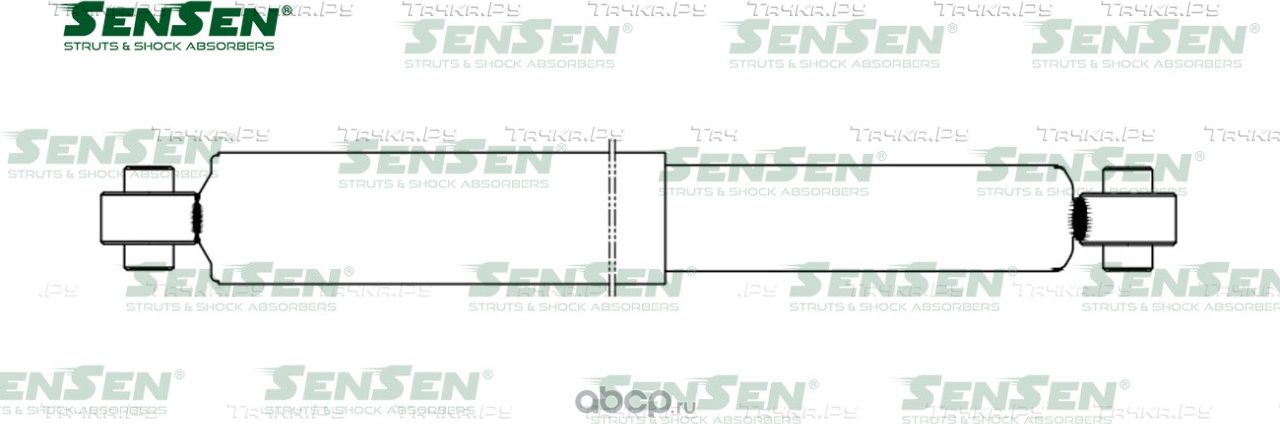 АМОРТ. ЗАД. ГАЗ MERCEDES BENZ SPRINTER II (Sensen). Артикул 12130415