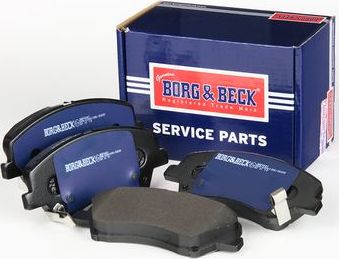 Тормозные колодки Borg & Beck. Артикул BBP2681