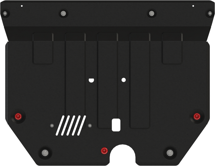 Защита Шериф (2 мм) для картера и КПП GAC GS8 II 2023-2026. Артикул 47.5481