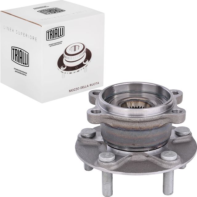 Ступица колеса с интегрированным подшипником (в сборе) Trialli задняя для Mazda 6 III (GJ) 2012-2026. Артикул MR 2586