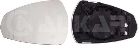 Зеркальное стекло бокового зеркала Alkar левое для Audi A3 III (8V) 2012-2026. Артикул 6471782