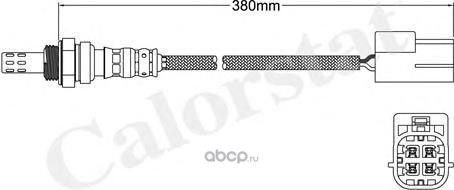 Лямбда-зонд (Vernet). Артикул LS140532