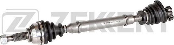Полуось (привод в сборе, приводной вал) Zekkert передняя левая для Renault Laguna II 2001-2007. Артикул AW-4744
