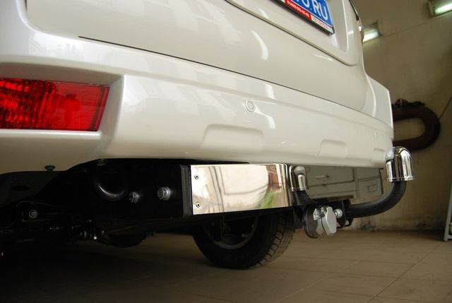 Фаркоп Oris (ранее Bosal) для Toyota Land Cruiser Prado 150 2009-2026 (с декор. пластиной). Артикул 3071-AL