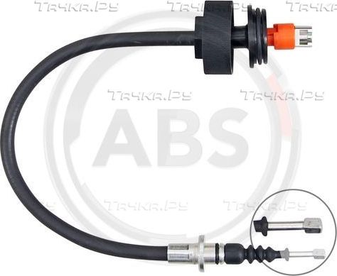 Трос ручника (тросик ручного тормоза) ABS. Артикул K15022