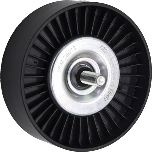 Направляющий (ведущий) ролик приводного поликлинового ремня SKF. Артикул VKM 38073