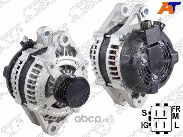 Генератор TOYOTA CAMRY ACV40 2GRFE 06-11LEXUS GS (SAT). Артикул ST2706031071N