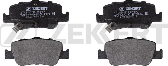 Тормозные колодки Zekkert. Артикул BS-2720