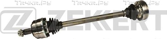 Полуось (привод в сборе, приводной вал) Zekkert. Артикул AW-4215