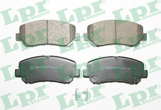 Тормозные колодки LPR. Артикул 05P1748
