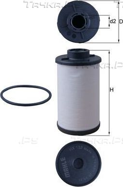 Фильтр АКПП Mahle-Knecht для SEAT Toledo IV 2012-2015. Артикул HX 132D
