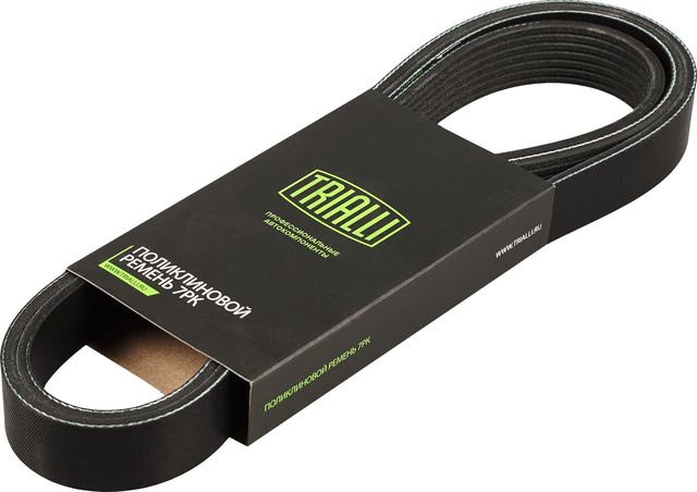 Приводной ремень поликлиновой Trialli (EPDM (Этилен-пропиленовый каучук)). Артикул 7PK1749