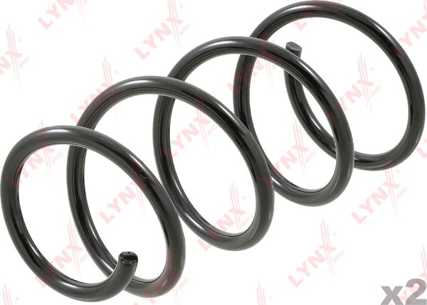 Пружина подвески LYNXauto передняя для Renault Logan II 2007-2026. Артикул SC-1047