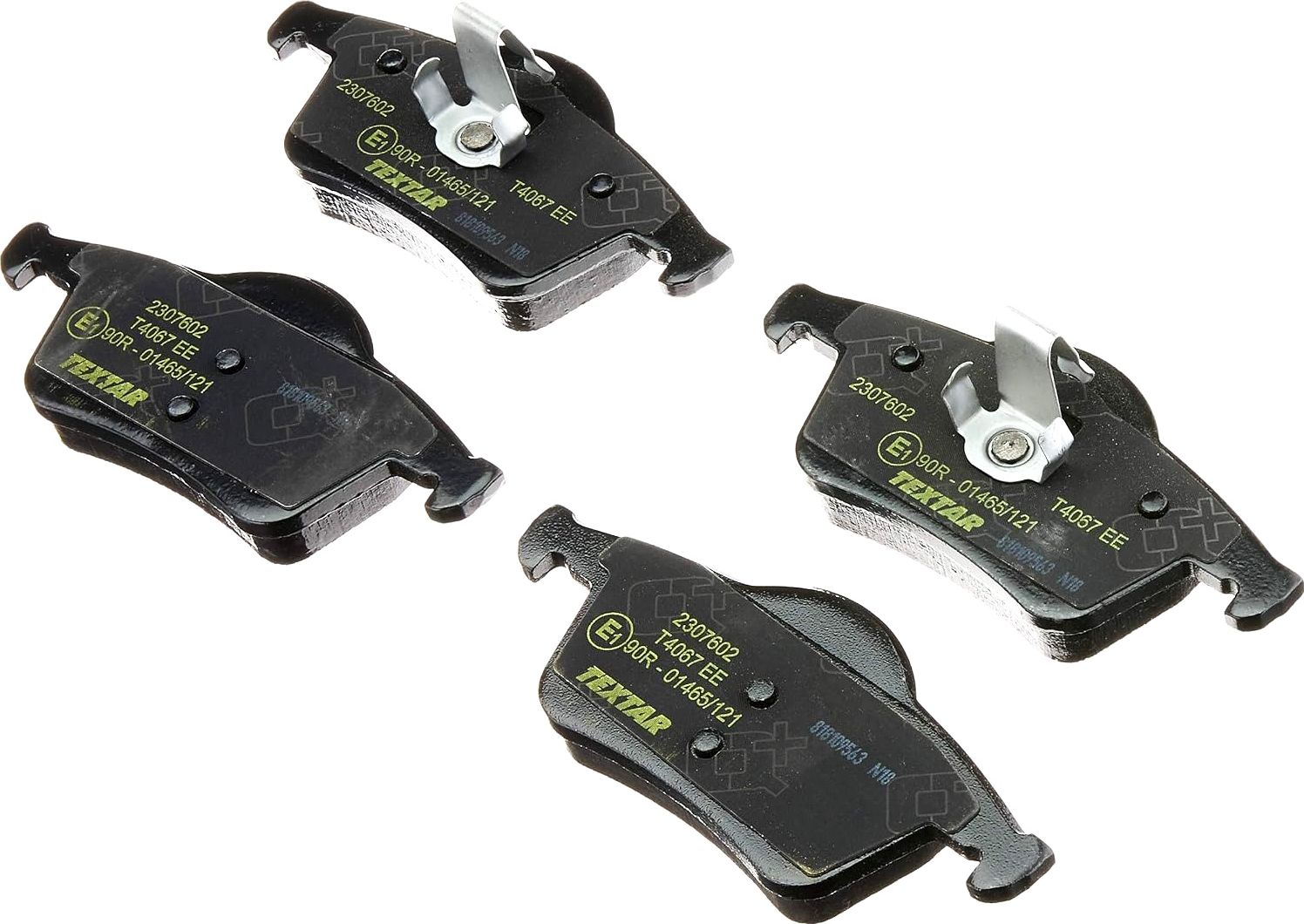 Тормозные колодки Textar Q+. Артикул 2307602