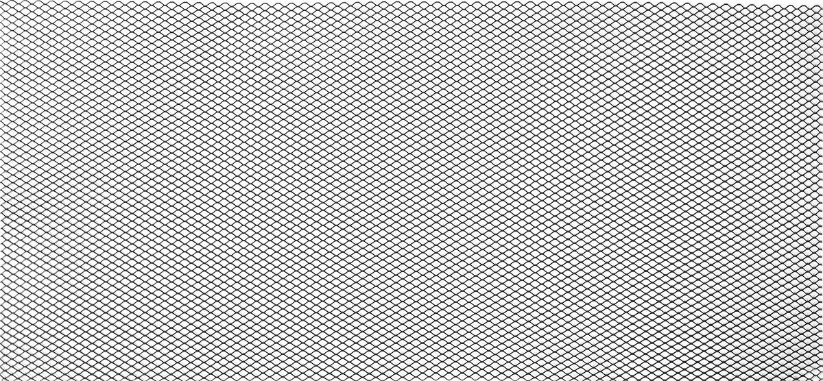 Универсальная сетка Rival 1000х400 R16 для защиты радиатора, черная, упаковка 25 шт.. Артикул K.ZS.1601.2