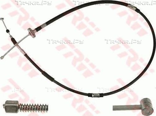 Трос ручника (тросик ручного тормоза) TRW. Артикул GCH2207