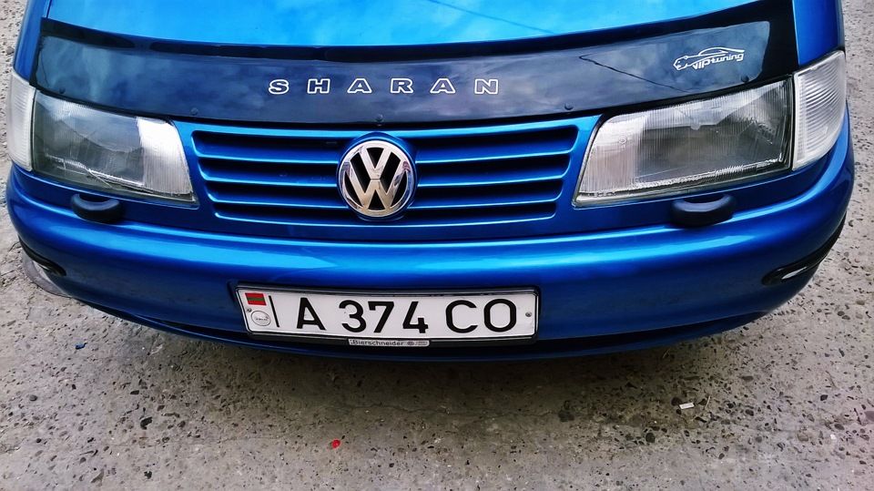 Дефлектор Vip-Tuning для капота Volkswagen Sharan I 1995-2000. Артикул VW17