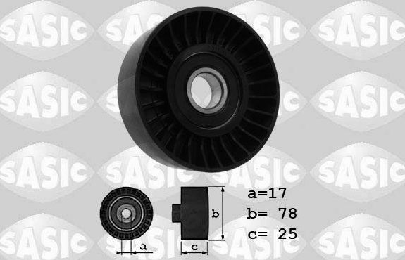 Направляющий (ведущий) ролик приводного поликлинового ремня Sasic. Артикул 1620044