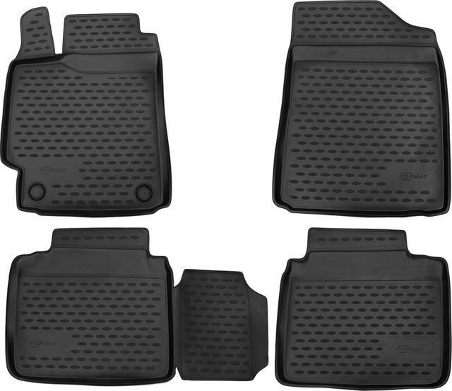 Коврики Format c повышенной износостойкостью для салона Toyota Camry 50, 55 (V50, V55, XV50, XV55) 2014-2017. Артикул FORMAT.48.51.210kh