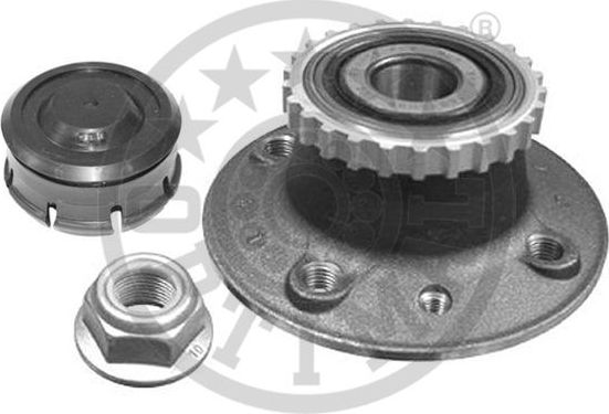 Ступица колеса с интегрированным подшипником Optimal задняя для Renault Kangoo I 1997-2009. Артикул 702850