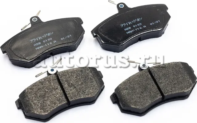 Колодки тормозные дисковые | перед | (Allied Nippon). Артикул ADB0103