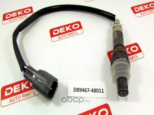 Лямбда зонд DEKO D8946748011 TOY  4 кон. резьба 1MZ Lexus RX300 MCU15(воздухтопл. Артикул D8946748011