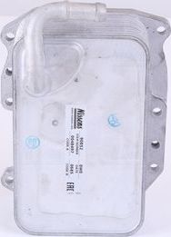 Радиатор масляный (маслоохладитель) для двигателя Nissens (алюминий). Артикул 90852