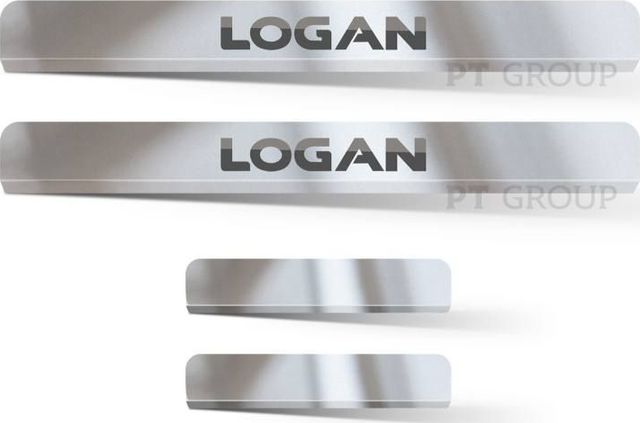 Накладка PT Group в проем дверей (4 шт) (НПС) для Renault Logan 2014-2022. Артикул RLO220401