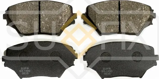 Колодки тормозные передние (Sufix). Артикул SX1490