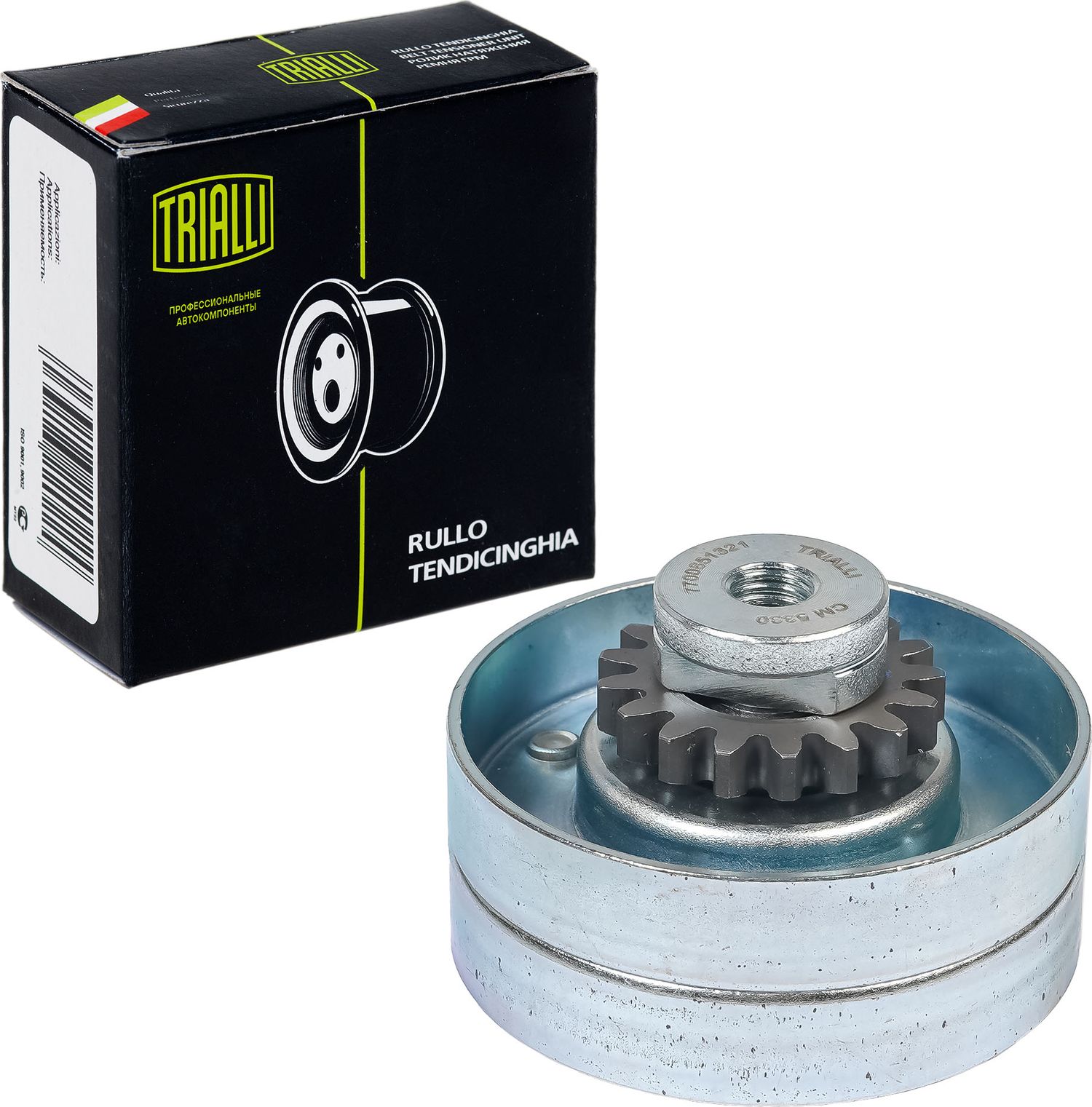 Направляющий (ведущий) ролик приводного поликлинового ремня Trialli. Артикул CM 5330