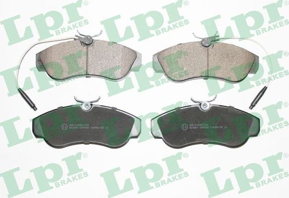 Тормозные колодки LPR. Артикул 05P494