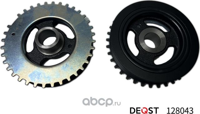 Шкив коленчатого вала FORD FORD S MAX Минивэн (Deqst). Артикул 128043