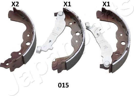 Тормозные колодки Japanparts. Артикул GF-015AF