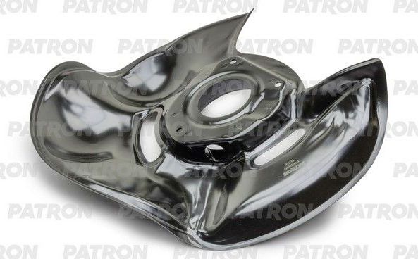 Кожух (щиток) тормозного диска Patron передний левый для Mercedes-Benz W124, A124 1984-1993. Артикул PBS086