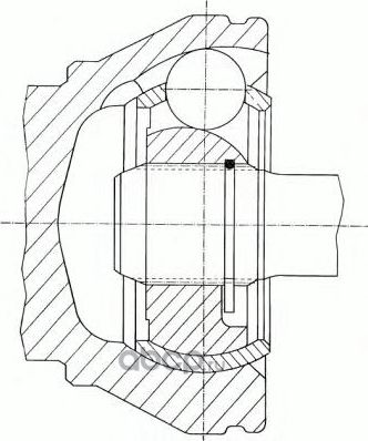 ШРУС наруж. ком/кт (GKN). Артикул 305237