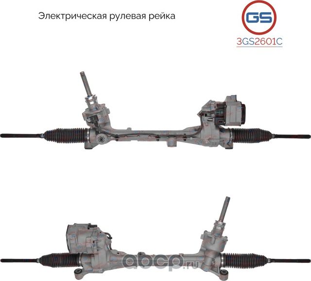 Новая рулевая рейка Ford Focus 2011-, Ford C-Max / Grand C-Max 2010-, Ford Kuga (GS). Артикул 3GS2601C